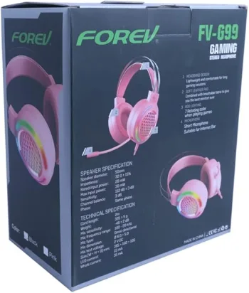 HEADPHONE GAMING FOREV MODEL : FV- G99