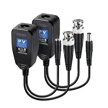 Video Balun | 8MP (PV) Passive BNC DC to RJ45