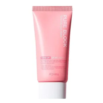 ابيو بيور بلوك واقي من الشمس تون اب صن بيس معامل الحماية من الشمس 50+ PA+++ - 50  ( 50 مل )  | A'PIEU Pure Block Tone Up Sun Base SPF + PA++++ - 50 (50 ml)