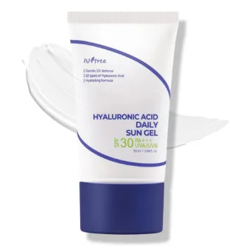 إيسنتري جل الشمس اليومي بحمض الهيالورونيك عامل حماية   SPF 30 PA+++( 50 مل )  | Isntree Hyaluronic Acid Daily Sun Gel SPF 30 PA+++ 50ml