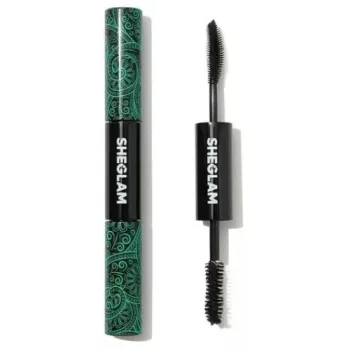شيجلام ماسكارا الكل في واحد تكثيف وتطويل الرموش وضد المياه، باللون الأسود | SHEGLAM ALL-IN-ONE VOLUME & LENGTH MASCARA-Waterproof BLACK