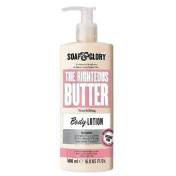سوب اند جلوري لوشن الجسم ذا ريتيوس باتر لترطيب وتغذية البشرة 500 مل | Soap & Glory The Righteous Butter Body Lotion 500ml