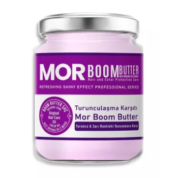 مور بوم بتر للعناية بالشعر وحماية اللون - 190 مل  |   MOR BOOM BUTTER FOR HAIR & COLOR PROTECTION CARE 190ML