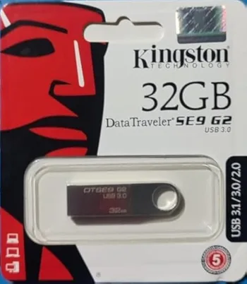 Kingston 32GB Metal Kingston 32GB DataTraveler SE9 G2 3.0/3.1 - USB 3.1/3.0