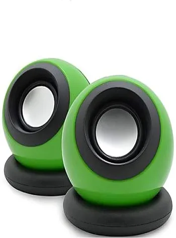 GoldenKing Mini Digital Speaker D-008 GREEN