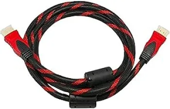 كابل HDMI 1.4 عالي الدقه  من الكمبيوتر للتليفزيون، 1.5 متر، لاجهزة لابتوب ونوت بوك، لجهاز العرض