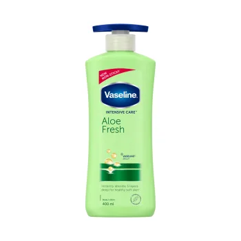 فازلين لوشن للعناية المركزة بخلاصة الصبار 400 مل  | Vaseline Intensive Care Aloe Soothe Body Lotion 400ml