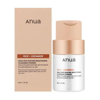 انوا منظف ببودرة إنزيم الأرز للتفتيح 60جرام | Anua rice enzyme brightening cleansing powder 60gm