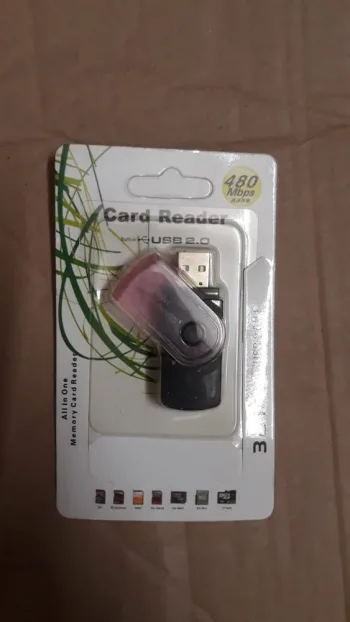 Black USB 2.0 Card Reader