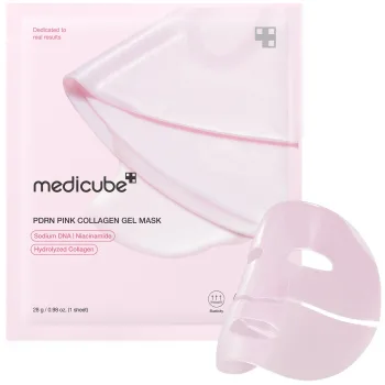 ميديكوب بي دي آر إن قناع الجل الوردي بالكولاجين | MEDICUBE PDRN Pink Collagen Gel Mask