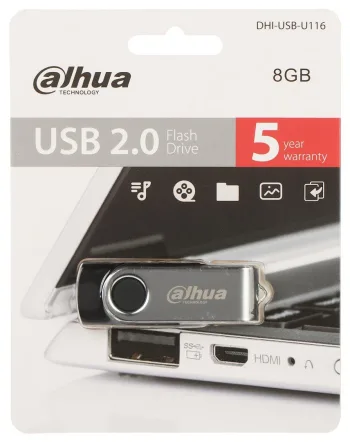 Dahua USB Flash Drive 8GB فلاشة داهوا 8 جيجا