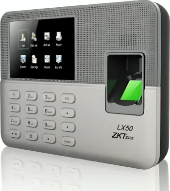 LX50 ZKT Eco Time Attendance Terminal, Face Recognition, Broad-Spectrum Frequency-Hopping