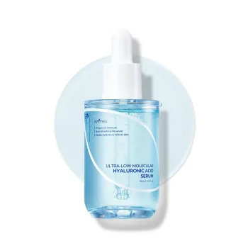 إيسنتري أولترا-لو مولكيولار هايلورونيك أسيد سيروم 50مل | Isntree Ultra-Low Molecular Hyaluronic Acid Serum50ml