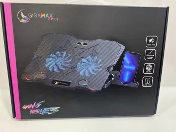 Laptop Cooling Pad Gigamax Plus 99 لوحة تبريد اللاب توب جيجا ماكس بلص