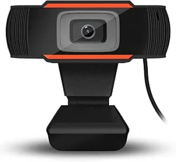 كاميرا ويب عالية الدقة من جيجا ماكس، كاميرا ويب رقمية 720P USB 2.0 للكمبيوتر، مع موازين بيضاء تلقائية، صور ملونة حقيقية، للابتوب والكمبيوت