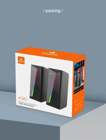 X30 USB RGB Multi-Functional Computer Headset - Premium Sound - Multi Color RGB Lighting - Provides a Distinctive Sound Experience.