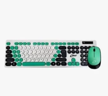 Zero ZR-8406 Wireless Keyboard and Mouse Black