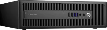 كيسة كمبيوتر اتش بي ايليت ديسك 800 G2 - SFF معالج كور i5 6500 3.60 هرتز 8 غيغابايت DDR4 1 تيرابايت ويندوز 10، ذاكرة رام جيجا، انتل