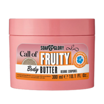 سوب اند جلوري مرطب زبدة الجسم "كول أوف فروتي" لتغذية وترطيب البشرة 300 مل | Soap & Glory Call of Fruity Body Butter 300ml