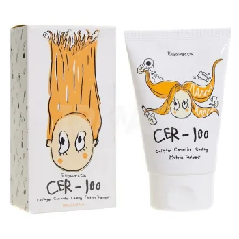 إليزافيكا CER 100 علاج بروتين الشعر بالكولاجين والسيراميد – 100 مل | Elizavecca CER 100 Hair Collagen Ceramide Coating Hair Protein Treatment – 100ml