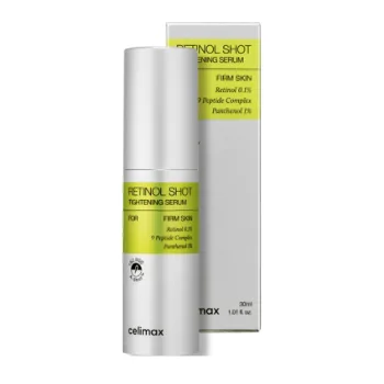 سيليماكس ريتينول شوت تايتنينج سيروم لشد البشرة وتقليل التجاعيد 30 مل | CELIMAX Retinol Shot Tightening Serum 30ml