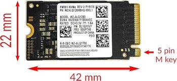 هارد داخلي M.2 PCIe NVME SSD بسعة 128 جيجابايت 42 ملم (2242) من او اي ام، موديل MZALQ128HBHQ