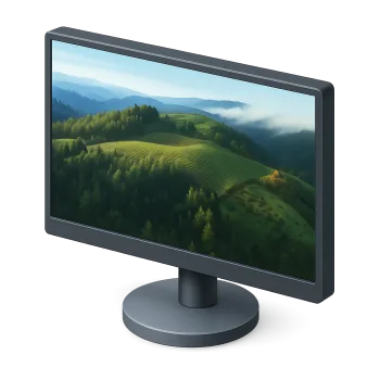 LG شاشة كمبيوتر باضاءة خلفية LED مقاس 19 بوصة (47 سم) - جاهزة HD، لوحة تي ان مع منفذ VGA - 19M38A (اسود)، من ال جي