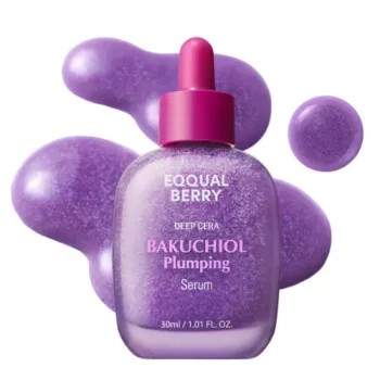 إيكوال بيري سيروم باكوتشيول بلومبينج لتنعيم وشد البشرة 30 مل | EQQUALBERRY Bakuchiol Plumping Serum 30ml