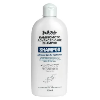 كامينوموتو شامبو الياباني للعناية المتقدمة بالشعر 300مل  |  Kaminomoto Japanese Advanced Hair Care Shampoo 300ml