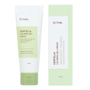 كريم جل آيونيك سنتيلا المهدئ للبشرة الحساسة والدهنية – 60 مل | iUNIK Centella Calming Gel Cream for Sensitive & Oily Skin – 60ml