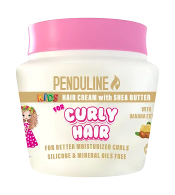 بندولين كريم شعر للأطفال بزبدة الشيا (للشعر الكيرلي) 150 مل  Penduline Hair Cream for Kids with Shea Butter (For Curly Hair) 150ml