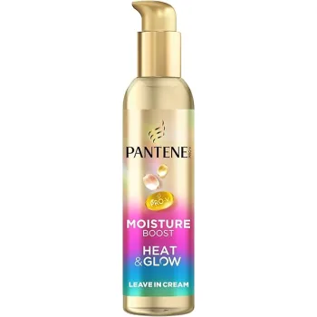 كريم بانتين برو-في لتعزيز الترطيب واللمعان 135 مل   Pantene Pro-V Moisture Boost Heat & Glow Leave-In Cream 135 ml