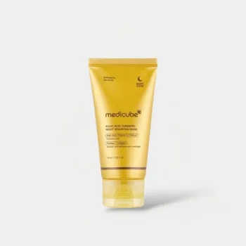 غسول ميديكيوب بحمض الكوجيك والكركم لتفتيح وتنقية البشرة 120 جم - Medicube Kojic Acid and Turmeric Skin Lightening and Purifying Wash - 120g