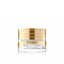 إيفلين جولد ليفت إكسبيرت سيروم كريم شد الوجه بالذهب 24K 40+ نهار/ليل 50 مل    Eveline Gold Lift Expert Firming Face Cream Serum 24K Gold 40+ Day/Night 50ml