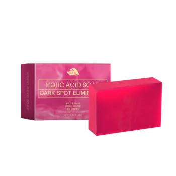 صابون حمض الكوجيك من هانتشوبيت لإزالة البقع الداكنة 100جم  Hantchopit Kojic Acid Soap for Removing Dark Spots100g