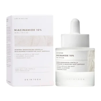 سكين1004 أمبول سنتيلا مدغشقر نياسيناميد 10% لتفتيح وتوازن البشرة 30 مل | SKIN1004 Madagascar Centella Niacinamide 10% Boosting Shot Ampoule 30ml