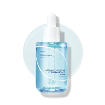 إسنتري سيروم حمض الهيالورونيك منخفض الجزيئات للترطيب العميق | Isntree Ultra-Low Molecular Hyaluronic Acid Serum 50ml