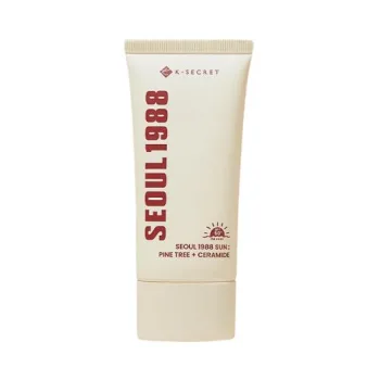 كاي سيكريت سيول 1988 واقي شمس بالصنوبر والسيراميد | K-Secret Seoul 1988 Pine Tree & Ceramide SPF 50+ Sunscreen 50ml