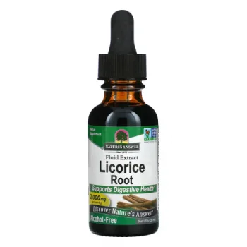 مستخلص سائل جذر عرق السوس من ناتشرز أنسر  Nature's Answer Licorice Root Fluid Extract