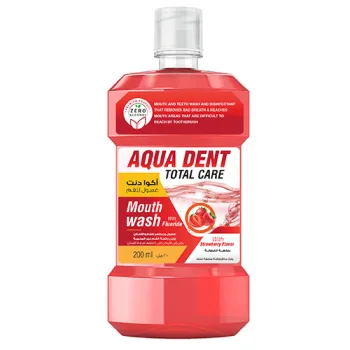 غسول الفم أكوا دنت توتال كير 250 مل   Aqua Dent Total Care Mouth Wash 250 ml