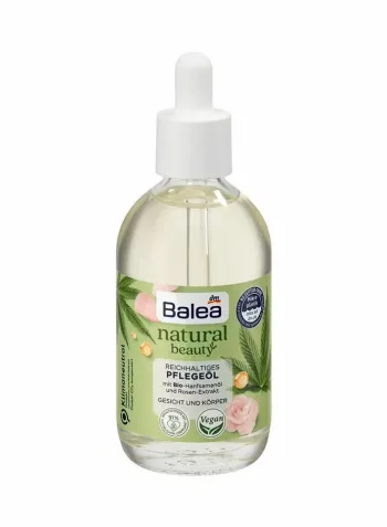 زيت العناية الغني بالجمال الطبيعي من باليا للوجه والجسم.  100 مل    Balea Natural Beauty Rich Care Oil for face and body.100ml