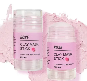 قناع الوجه من الطين الكاولوني من بيوتي هوست  بنكهة الورد 50 جرام   Beauty Host Kaolin Clay Face Mask Stick in the Rose variant 50g