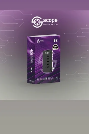 رسيفر  سكوب s3