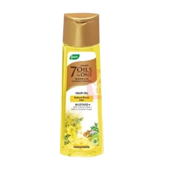 زيت امامي الهندي للعناية بالشعر 200 ملل ايمامي 7 زيوت في 1 للتحكم في تلف الشعر  |  Emami 7 oils in one damage control hair 200ml