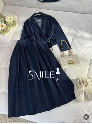 Smile New Collection Winter 👑      توينز جيب جينز قمر وعملي اوي  👩‍❤️‍💋‍👩 الخامه جينز   المقاس  ون سايز ل 85   السعر