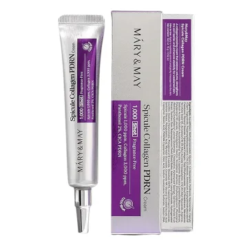 ماري آند ماي كريم سبيكول كولاجين بي دي آر إن 15 جرام| MARY & MAY Spicule Collagen PDRN Cream 15g