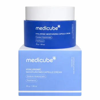ميديكوب كريم كبسولات الترطيب بحمض الهيالورونيك 55 جرام | Medicube Hyaluronic Moisturizing Capsule Cream 55g