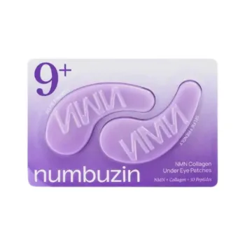 نومبوزين رقم 9 لاصقات NAD+ والكولاجين للعناية بمنطقة حول العين 5 قطع | numbuzin No.9 NAD+ Collagen Under Eye Patches 5 ea
