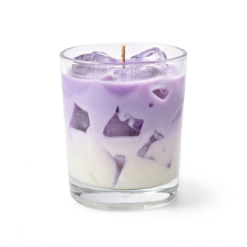 Ice lavender latte