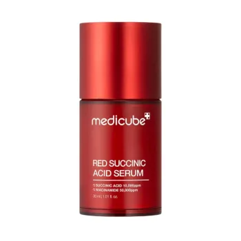 ميديكوب سيروم حمض السكسينيك الأحمر لتصفية البشرة 40 جم | Medicube Red Succinic Acid Clarifying Serum 40ml